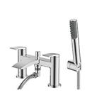 Wye Deck-Mounted Bath/Shower Mixer Tap Chrome (8267P)