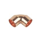 Flomasta Copper End Feed Equal 90 Elbows 15mm 2 Pack (84933)