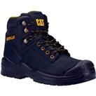 CAT Striver Mid Safety Boots Black Size 8 (859PR)