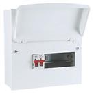 MK Sentry 8-Module 6-Way Part-Populated Main Switch Consumer Unit (888KP)