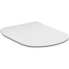 Ideal Standard Tesi Soft-Close with Quick-Release Toilet Seat & Cover Duraplast White (892HM)