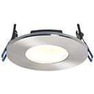 LAP IndoPro Fixed Fire Rated LED Downlight Satin Nickel 9W 450lm (8969X)