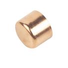 Flomasta Copper End Feed Stop Ends 15mm 2 Pack (90441)