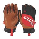 Milwaukee Hybrid Leather Gloves Black/Brown Large (907PP)