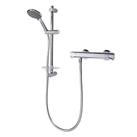 Triton Benito Rear-Fed Exposed Chrome Thermostatic Mixer Shower (9164T)