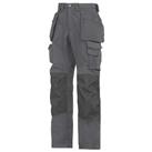Snickers 3223 Floorlayer Trousers Grey / Black 41" W 32" L (91726)
