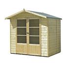 Shire Mumley 6' 6 x 5' (Nominal) Apex Timber Summerhouse (917TJ)