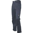 Dickies Action Flex Trousers Navy Blue 34" W 32" L (921RK)
