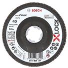 Bosch X-Lock Flap Disc 115mm 40 Grit (931HK)