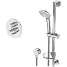 Ideal Standard Concept Easybox Slim Rear-Fed Concealed Chrome Thermostatic Mixer Shower (9484H)