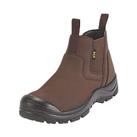 Site Merrien Safety Dealer Boots Brown Size 7 (950XR)