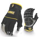 DeWalt DPG24L 3-Finger Framers Gloves Black / Yellow Large (95174)