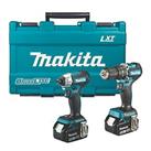 Makita DLX2414T01 18V 2 x 5.0Ah Li-Ion LXT Brushless Cordless Twin Pack (959FV)