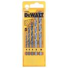 DeWalt Straight Shank Masonry Drill Bit Set 5 Pieces (96162)