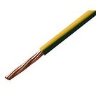 Time 6491B Green/Yellow 1-Core 10mm Conduit Cable 25m Drum (972PF)