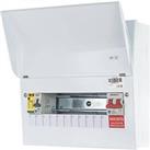 Lewden PRO 13-Module 9-Way Part-Populated Main Switch Consumer Unit with SPD (989HM)