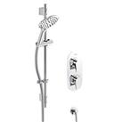 Bristan Hourglass Rear-Fed Concealed Chrome Thermostatic Mixer Shower (991RH)
