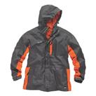 Scruffs Worker Jacket Graphite/Orange Large 46" Chest (996CC)