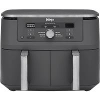 Ninja MAX 6-in-1 Dual Zone Air Fryer 9.5L in Gun Metal Grey | DZ400UK | by SharkNinja