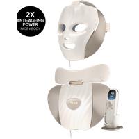 Shark CryoGlow Clinic LED Face + Body System in White Gold | FW575UKGD1 | by SharkNinja