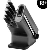 Ninja Foodi StaySharp Knife Block with Integrated Sharpener 5-Piece Set [] in Silver/Black | K32005UK | by SharkNinja