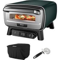 Ninja Artisan Electric Outdoor Pizza Oven & Air Fryer in British Racing Green | MO201UKDB | by SharkNinja