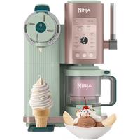 Ninja CREAMi Scoop & Swirl 13-in-1 Ice Cream and Soft Serve Maker in Frosted Strawberry Matcha | NC701UKMTPK | by SharkNinja