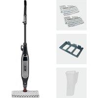 Shark Deluxe Black Klik n Flip Automatic Steam Mop S6003UKDB