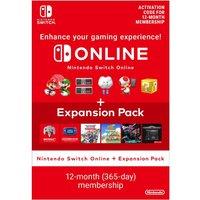 Nintendo Switch On lIne 12 Month + Expansion Pack 365 Days Membership Download ( Uk - EU)