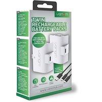 Venom Twin Rechargeable Battery Packs White - XBX