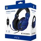 Blue Sony Official Headset - PlayStation 4