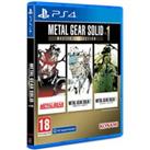 Metal Gear Solid: Master Collection Vol. 1 - PlayStation 4