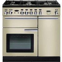 Rangemaster 91920 90cm PROFESSIONAL Gas Range Cooker in Cream Chrome