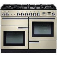 Rangemaster 91970 110cm Wide Professional Plus Gas Range Cooker in Cre