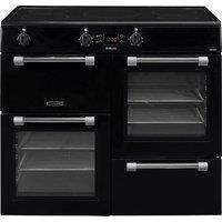 Leisure CK100D210K 100cm Wide Cookmaster Induction Range Cooker in Bla