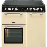 Leisure CK90C230C 90cm Wide Cookmaster Ceramic Range Cooker in Cream