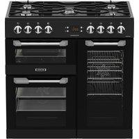 Leisure CS90F530K 90cm Wide Cuisinemaster Duel Fuel Range Cooker in Bl