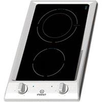 Indesit DP2RIX 30cm 2 Zone Ceramic Domino Hob in St Steel