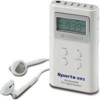 Roberts SPORTS995 2 Band PLL Synthesised Stereo Radio in Black AM FM