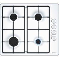 Bosch PBP6B2B60 Series 2 60cm 4 Burner Gas Hob in White