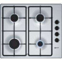 Neff T26BR46N0 N30 60cm 4 Burner Gas Hob in Stainless Steel