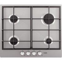 AEG HG654320NM 60cm 4 Burner Gas Hob In St Steel Cast Iron Supports