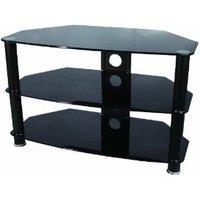 Vivanco 34939 Brisa 800mm Wide Smoked Glass TV Stand