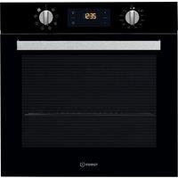 Indesit IFW6340BL Built In Electric Single Oven in Black 66L