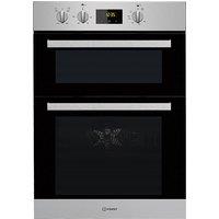 Indesit IDD6340IX 60cm Built In Electric Double Oven in St St A A Rate