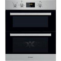 Indesit IDU6340IX 60cm Built Under Double Electric Oven in St Steel