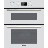 Hotpoint DU2540WH 60cm Built Under Double Electric Fan Oven in White