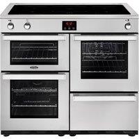 Belling 444444090 100cm Cookcentre Prof 100Ei Range in St St Induction