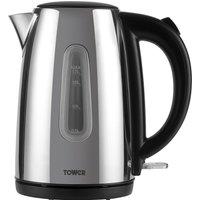 Tower T10015P 1 7 Litre Jug Kettle in Polished St Steel 3 0 kW Rapid