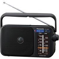 Panasonic RF 2400DEB K Portable FM AM Large Display Analogue Radio in